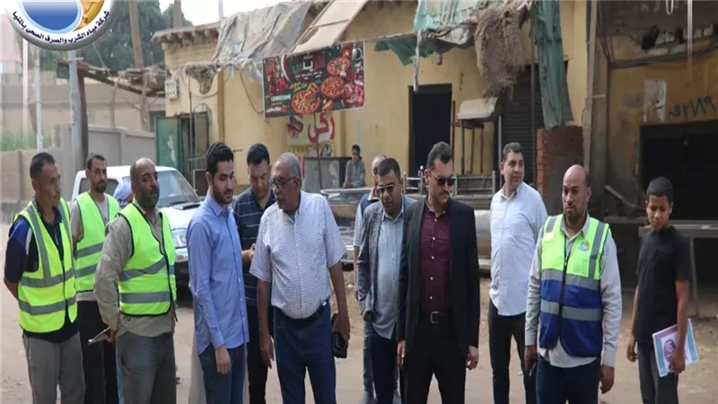 الانتهاء من الوصلات المنزلية للصرف الصحي