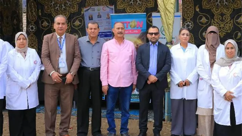 مستقبل وطن البحيرة يُنظم قافلة بيطرية بمحلة فرنوى بشبراخيت