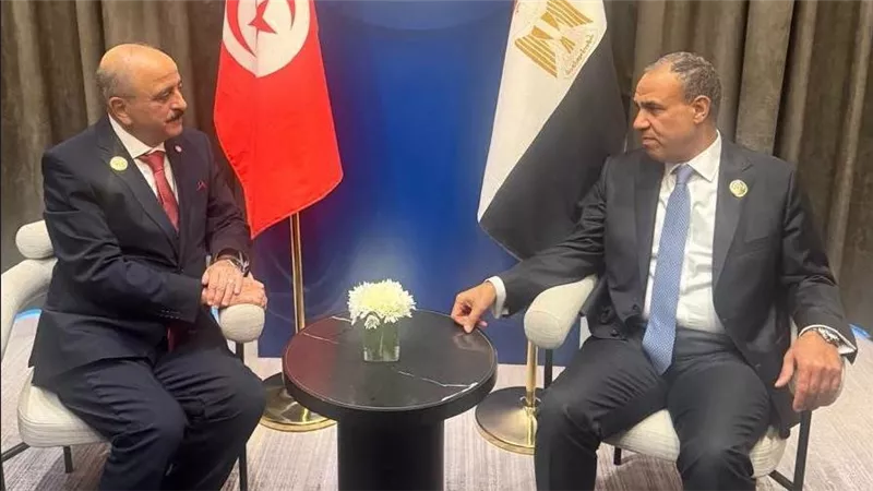 وزير الخارجية ونظيره التونسي 
