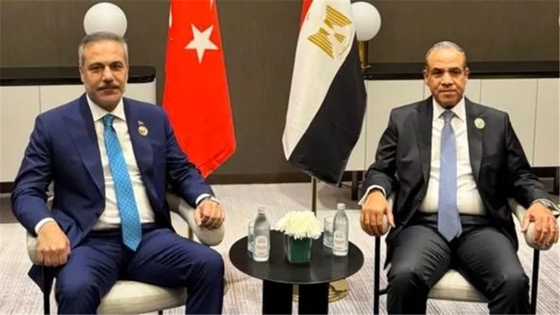 وزير الخارجية ونظيره التركي 