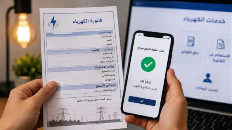 قبل ما تدفع فاتورتك.. خطوات الاستعلام عن استهلاك الكهرباء وطرق السداد إلكترونيًا