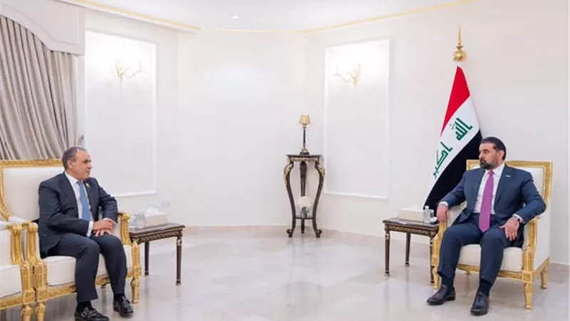 وزير الخارجية يلتقي رئيس مجلس النواب العراقي