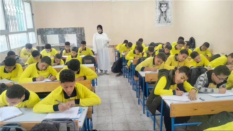 امتحانات شهر اكتوبرلطلاب صفوف النقل بالبحيرة