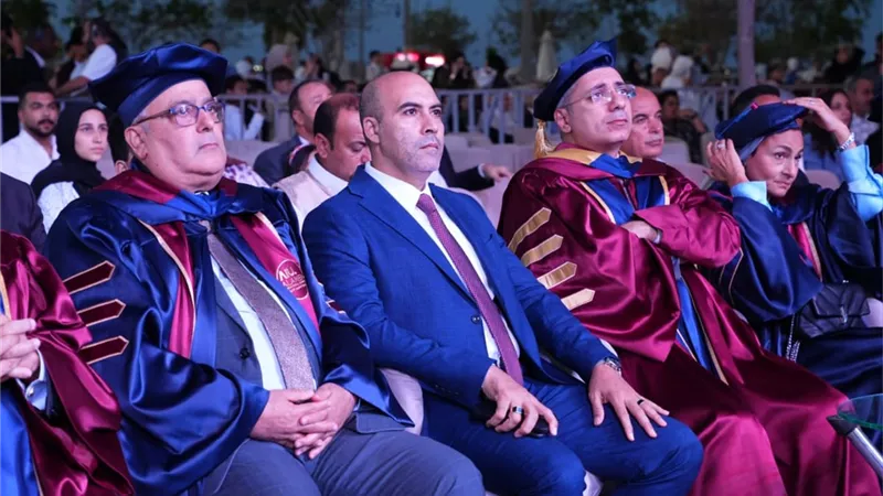  تخرج دفعة كلية الصيدلة  بجامعة العلمين الدولية