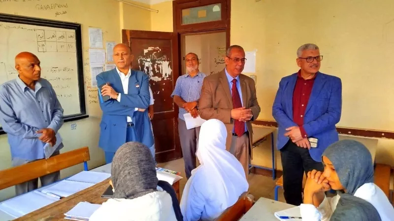 مدير تعليم القليوبية يتفقد 4 مدارس بطوخ