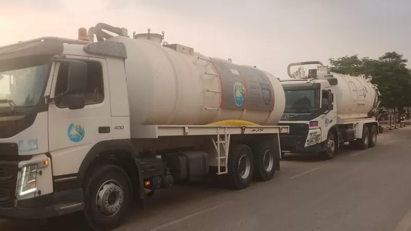 مياه القليوبية ترفع درجة الطوارئ 