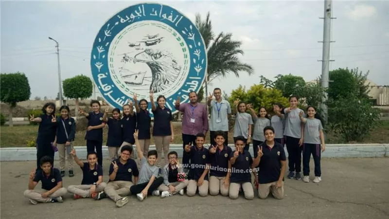 مدارس الدلتا الحديثة تنظم رحلة لقاعدة المنصورة الجوية بإحتفالات أكتوبر