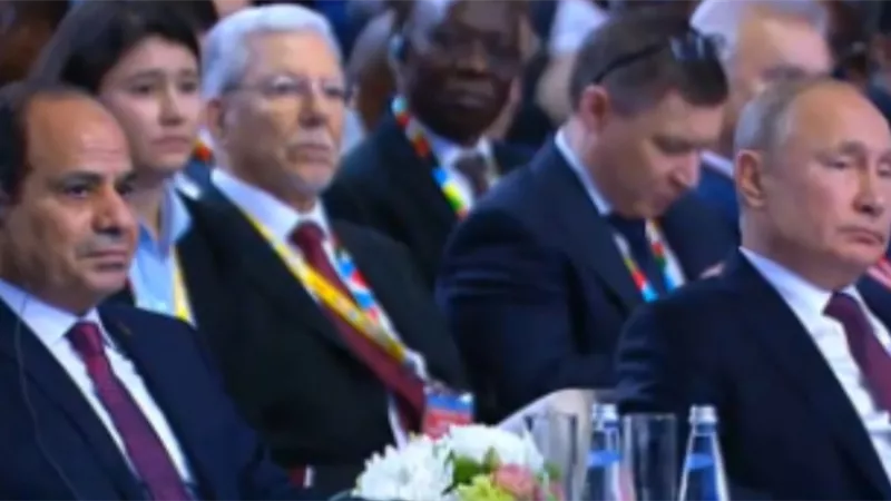 السيسي وبوتين يترأسان الجلسة الافتتاحية لمنتدى 
