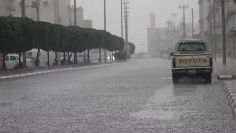 سقوط أمطار بالقاهرة والجيزة