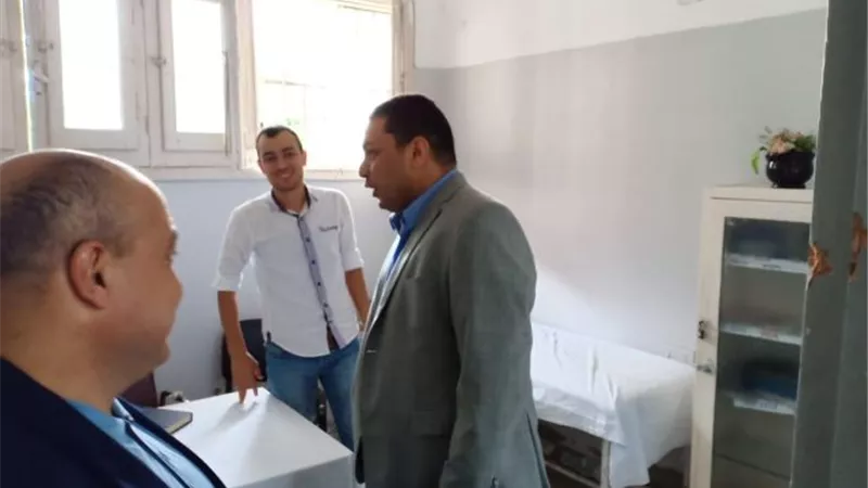 وكيل وزارة الصحة بكفر الشيخ يتفقد بعض المستشفيات