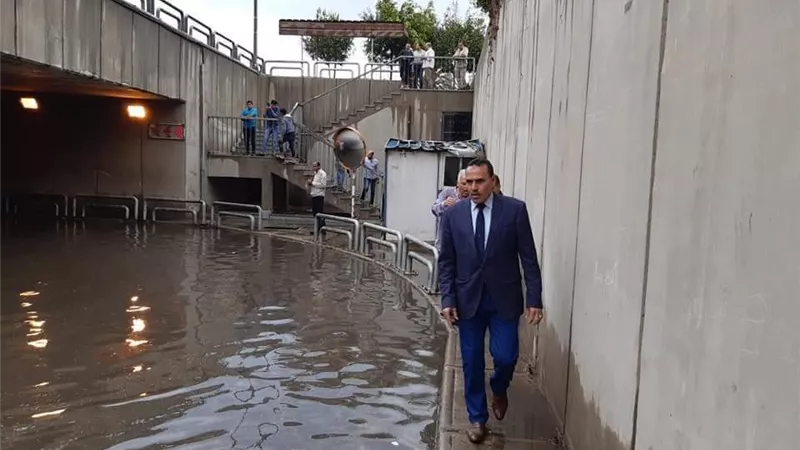 رفع درجات الاستعداد القصوي للتعامل مع مياه الأمطار بالقليوبية