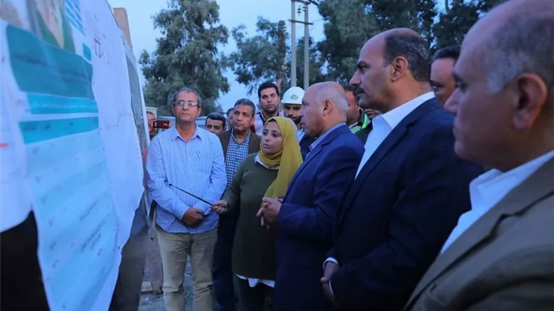وزير النقل يتابع أعمال انشاء كوبري دكرنس العلوي بتكلفة 250 مليون جنيه