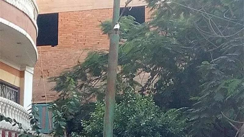 مصرع فتاة إثر ماس في عامود كهرباء بسبب كاميرا مراقبة بطوخ