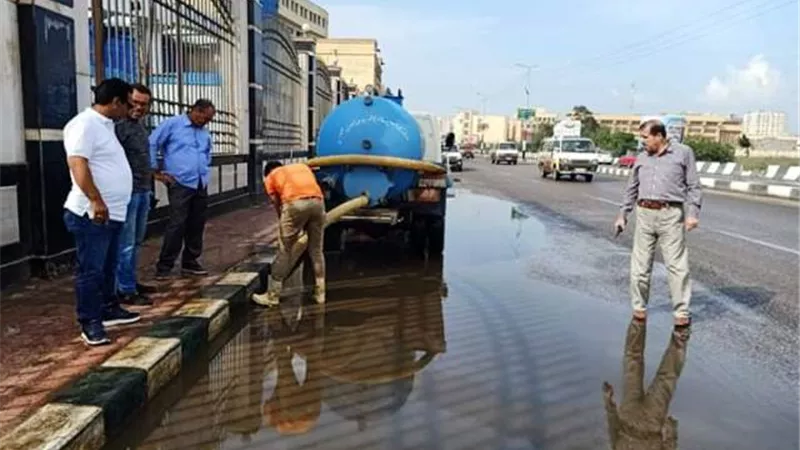 لليوم الثانى توقف حركة الصيد بكفر الشيخ بسب سوء الأحوال الجوية