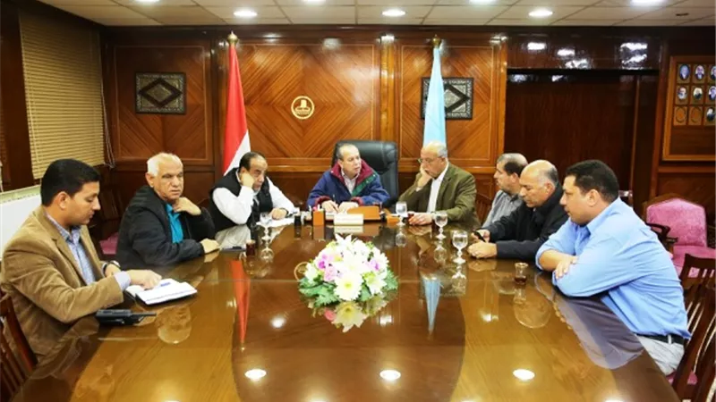 محافظ كفرالشيخ يعلن رفع درجة الاستعداد القصوى بالرى والكهرباء