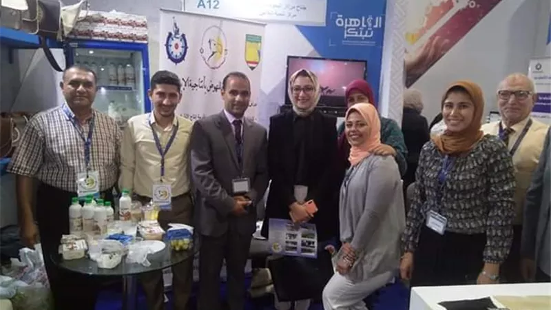 الوادي الجديد أول وثانى الجمهورية فى المهارة والابتكار بمعرض القاهرة الدولي.صور