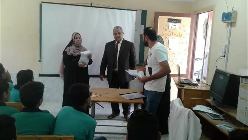 مدير تعليم الإسماعيلية يتفقد مدارس ادارة شمال ..صور
