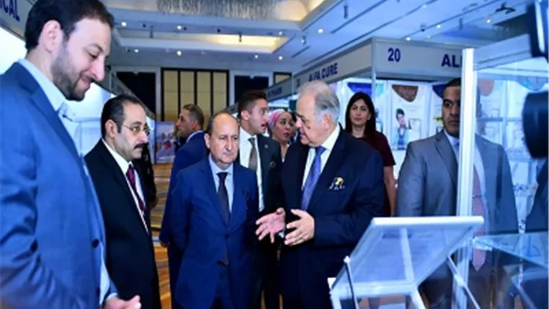 وزير التجارة يفتتح المعرض الطبي المصري لأفريقيا