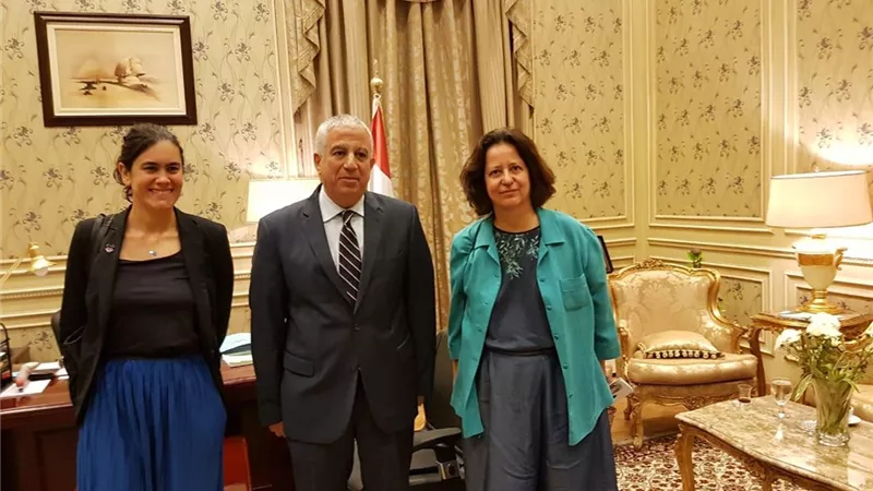رئيس خارجية البرلمان لمسئولة اوروبية : قرار البرلمان الاوروبى يتعارض مع مقررات ومكتسبات الشراكة