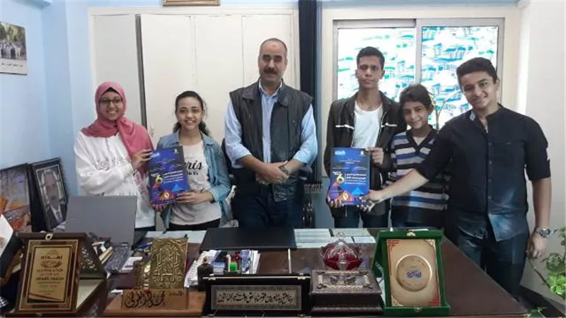 طالبة بالجيزة تفوز بالمركز الأول بالمعرض الدولي للابتكار