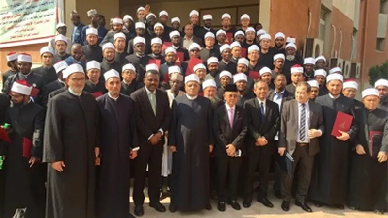 تخريج دفعة جديدة من الأئمة الوافدين بالأزهر
