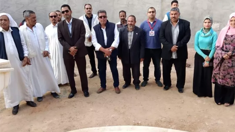 افتتاح مشيخة المنطقة الريفية بحضور امين حزب الحرية المصري