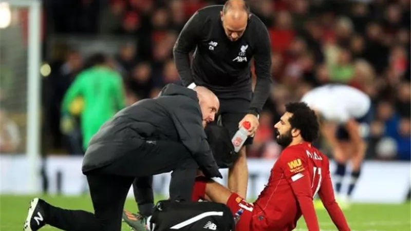 اصابة صلاح تهدد مشاركته مع المنتخب الوطنى