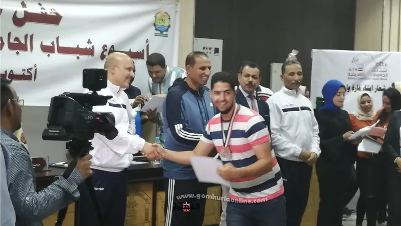 جامعة السادات تحصل على المركز الثالث فى الغناء بأسبوع شباب الجامعات الإفريقية