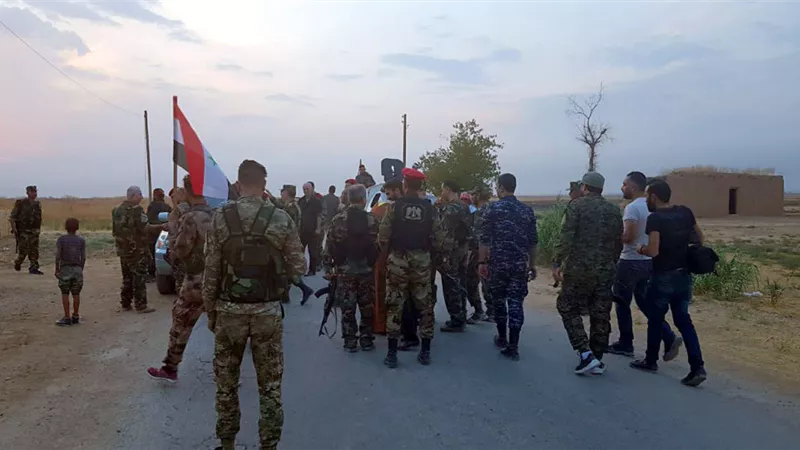 الجيش السوري يدخل بلدة عامودا على الحدود السورية التركية