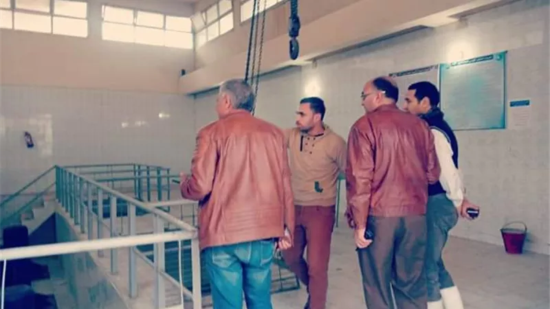رفع كفاءة محطات الصرف الصحي في بيلا