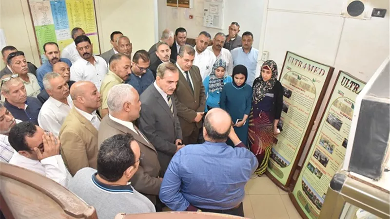 محافظ أسيوط يتفقد تدريب طلاب التعليم الفني بمصانع منطقة عرب العوامر الصناعية