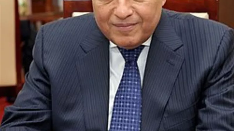 سامح شكري يبحث هاتفياً مع وزير الخارجية الأمريكي 