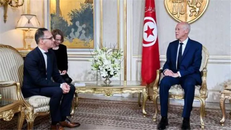 الرئيس التونسي يلتقي وزير الخارجية الألماني
