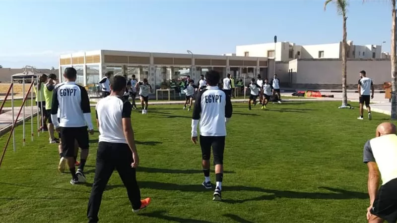تفاصيل مران المنتخب الأولمبي استعدادا لامم افريقيا تحت ٢٣ سنه.. صور
