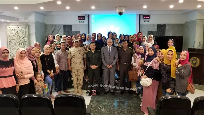 جامعة السادات في زيارة لجهاز العمل النفسي بالقوات المسلحة