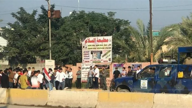 تجدد التظاهرات الطلابية في محافظتي كربلاء والديوانية العراقيتين