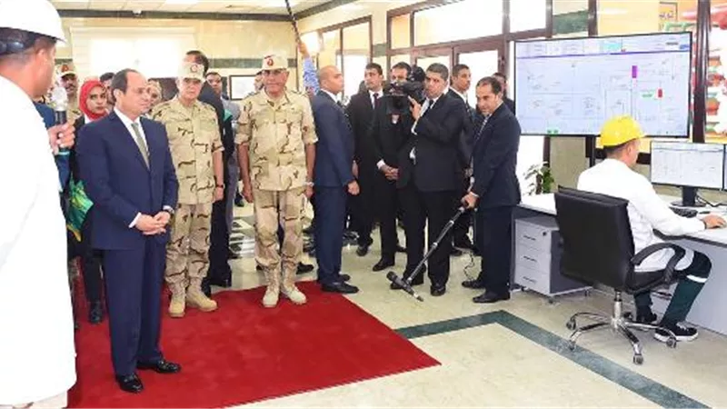 السيسي : مستعد افتتح كل يومين مشروع من اجل ابنائنا واحفادنا