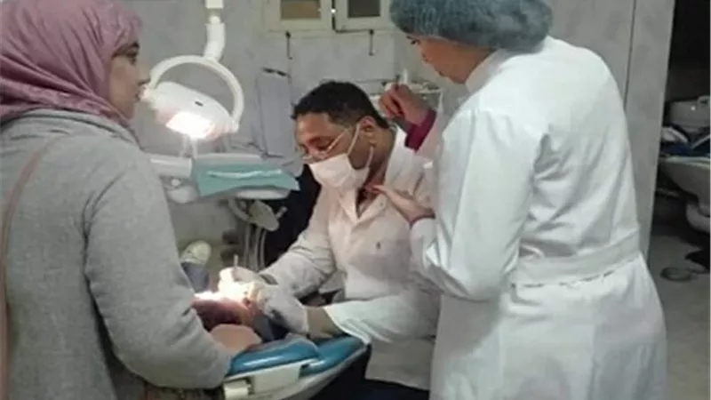 إجراء الكشف الطبي وصرف العلاج لـ٣٣ ألف مواطن مجاناً بالوادى الجديد