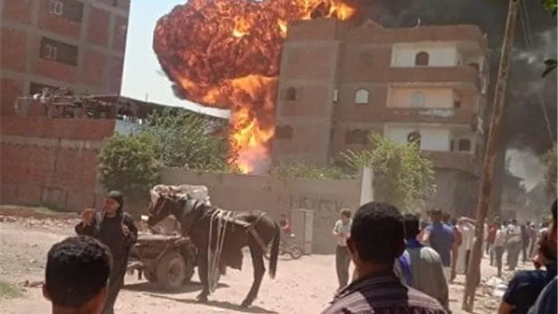 تفحم زوجين في حريق منزل بالمنصورة