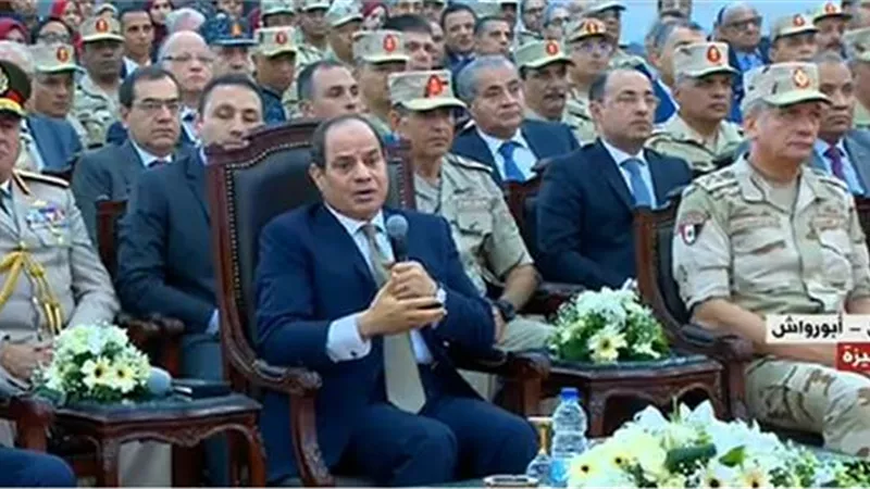 السيسي يفتتح مصنعى الغازات الطبية والصناعية رقم 3 وفوق أكسيد الهيدروجين