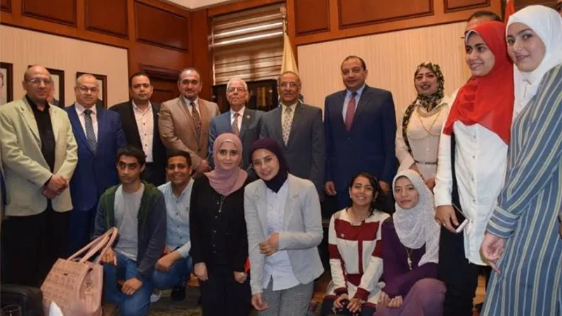 بروتوكول تعاون بين جامعة بنى سويف ووكالة الفضاء المصرية