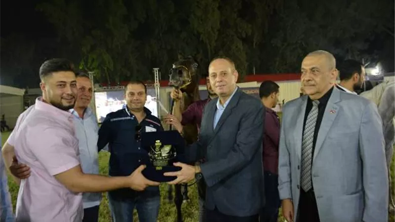 مزرعة بروباجندا-مصر في المركز الثالث ضمن مهرجان جمال الخيول العربية الاصيلة