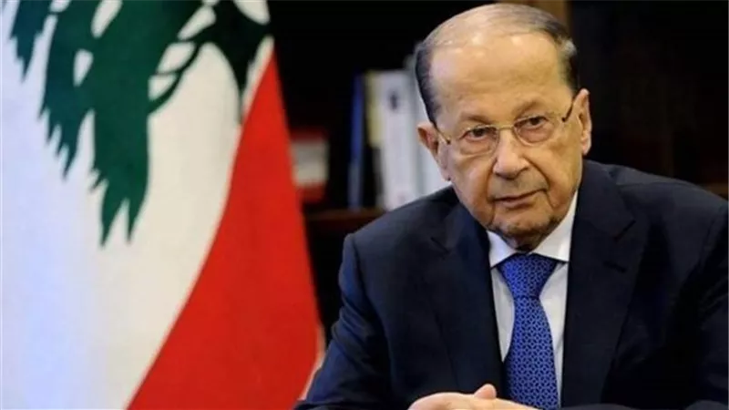 الرئيس اللبناني يكشف الوضع الاقتصادي لبلاده وأزمة اللاجئين
