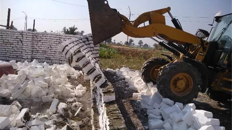 بني سويف تزيل 13 حالة تعد بشنطور سمسطا.صور