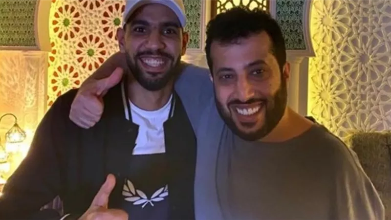 التفاصيل الكاملة لاستقبال تركي ال شيخ لمؤمن زكريا بالسعودية قبل سفره للعلاج