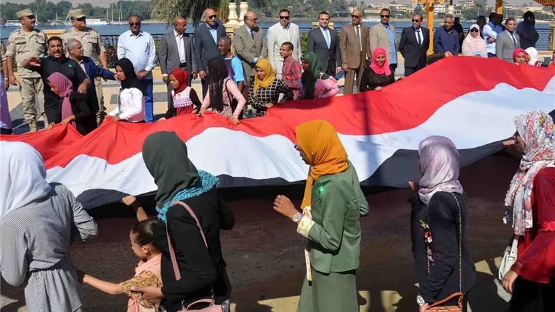 إنطلاق إحتفالات محافظة الأقصر بعيدها القومى العاشر