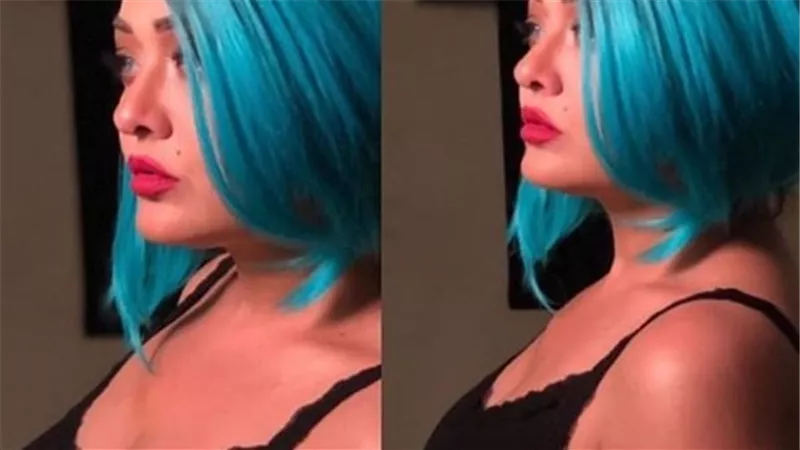 بشعر غريب .. راندا البحيرى تشعل السوشيال ميديا