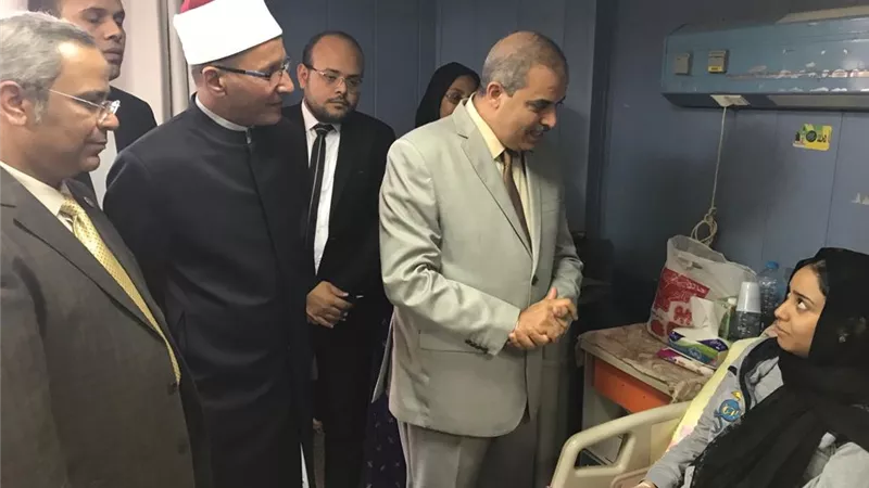 وكيل الأزهر ورئيس جامعة الأزهر يفتتحان سكن الطبيبات بمستشفى الزهراء الجامعي