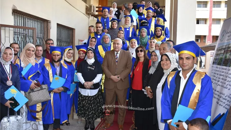 جامعة السادات تحتفل بعيد الخريجين وملتقي التوظيف بمعهد البحوث والهندسة الوراثية