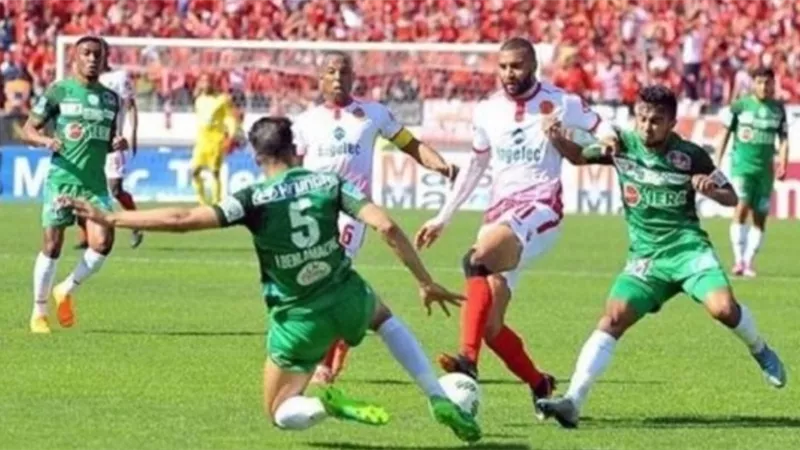 كواليس أزمة احتجاج الوداد البيضاوي ضد الرجاء فى ديربي المغرب